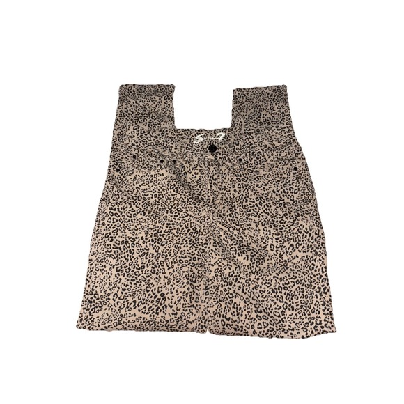 Seven7 Women's Tummyless Jean Size 8 Leopard - Picture 2 of 2